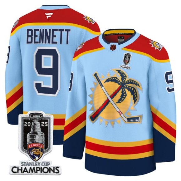 Mens Sam Bennett 2025 SC‌ CH Jersey Blue Stitched
